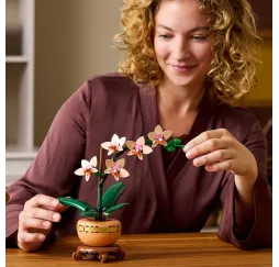 LEGO Botanicals Mała orchidea – klocki konstrukcyjne dla dorosłych