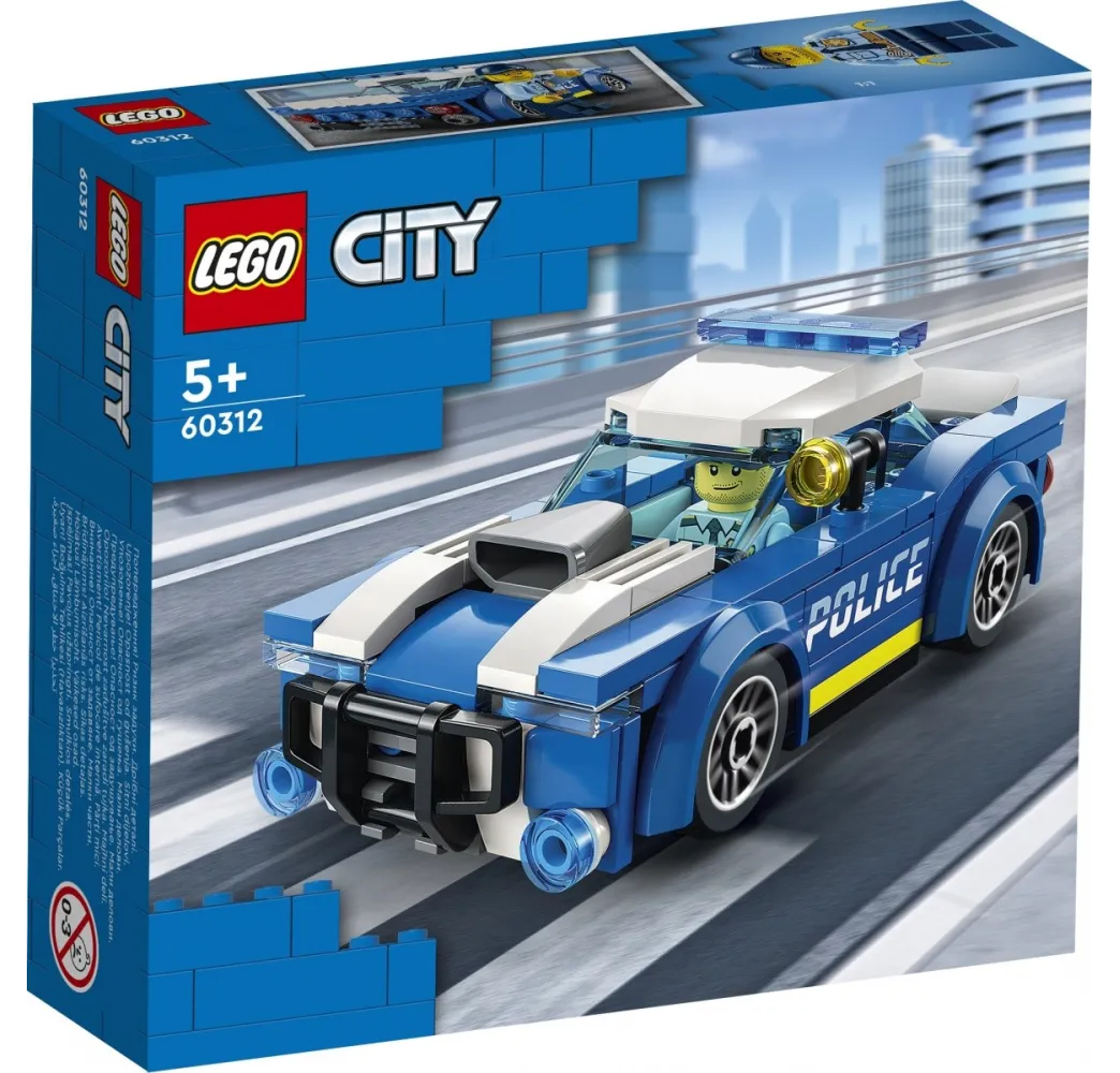 LEGO City Radiowóz – klocki konstrukcyjne dla dzieci 5+