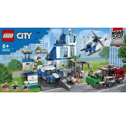 LEGO City Posterunek policji – klocki konstrukcyjne dla dzieci