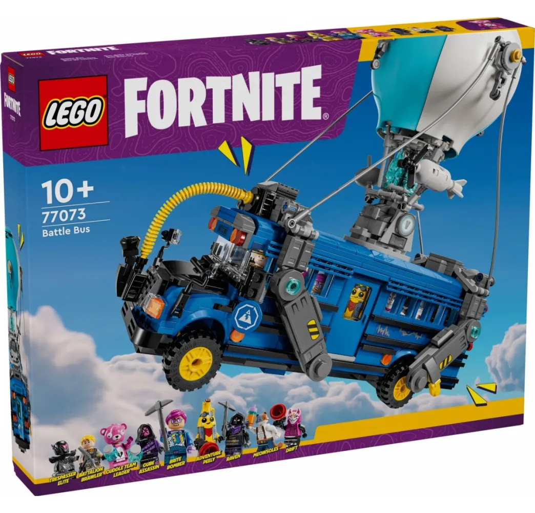 LEGO Fortnite Bus Bojowy – klocki konstrukcyjne dla dzieci 10+
