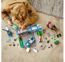 LEGO City Posterunek policji – klocki konstrukcyjne dla dzieci