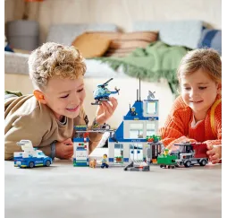 LEGO City Posterunek policji – klocki konstrukcyjne dla dzieci