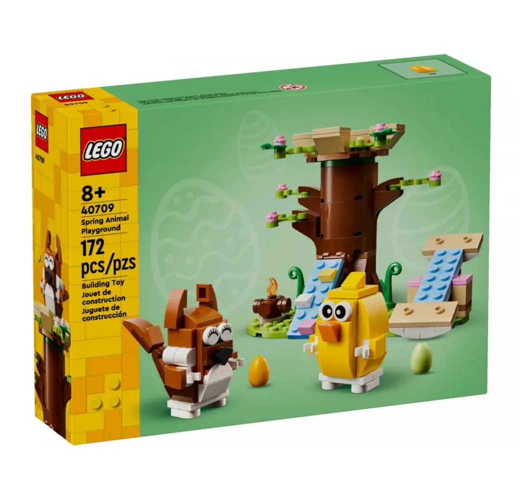 LEGO Wiosenny plac zabaw dla zwierzątek – klocki konstrukcyjne