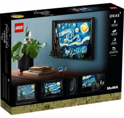 LEGO Gwiaździsta noc van Gogha – klocki konstrukcyjne dla dorosłych