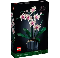 LEGO Klocki Icons Orchidea – dekoracyjne klocki konstrukcyjne