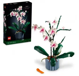 LEGO Klocki Icons Orchidea – dekoracyjne klocki konstrukcyjne