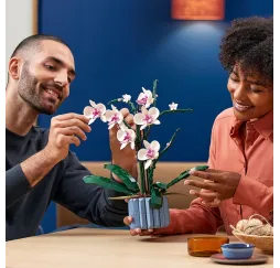 LEGO Klocki Icons Orchidea – dekoracyjne klocki konstrukcyjne
