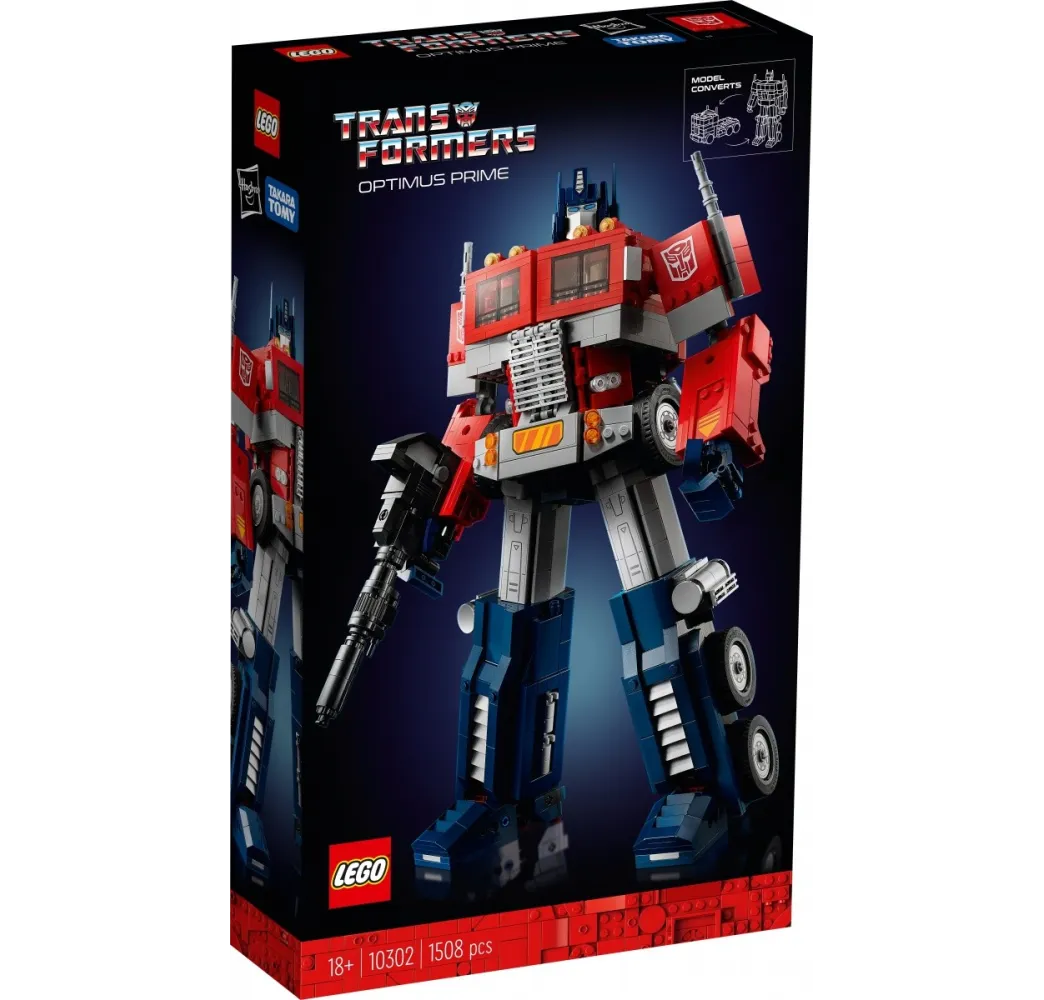 LEGO Optimus Prime Transformers – klocki konstrukcyjne dla dorosłych