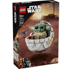 Grogu w wózku LEGO Star Wars – klocki konstrukcyjne dla dzieci