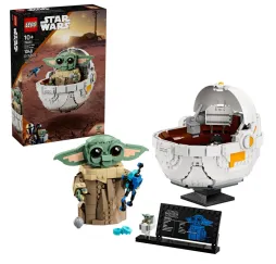 Grogu w wózku LEGO Star Wars – klocki konstrukcyjne dla dzieci