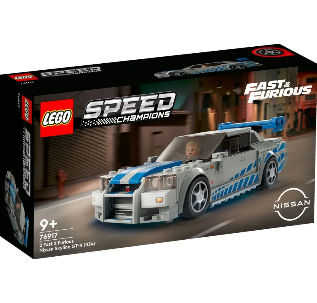 LEGO Speed Champions Nissan Skyline GT-R – klocki konstrukcyjne