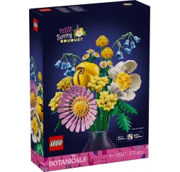 LEGO Botanicals Mały bukiet żółtych kwiatów – klocki konstrukcyjne