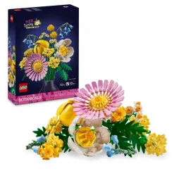 LEGO Botanicals Mały bukiet żółtych kwiatów – klocki konstrukcyjne