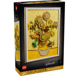LEGO Art Słoneczniki van Gogh – klocki konstrukcyjne dla dorosłych