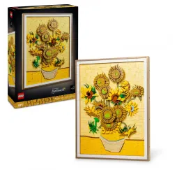 LEGO Art Słoneczniki van Gogh – klocki konstrukcyjne dla dorosłych