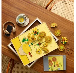 LEGO Art Słoneczniki van Gogh – klocki konstrukcyjne dla dorosłych