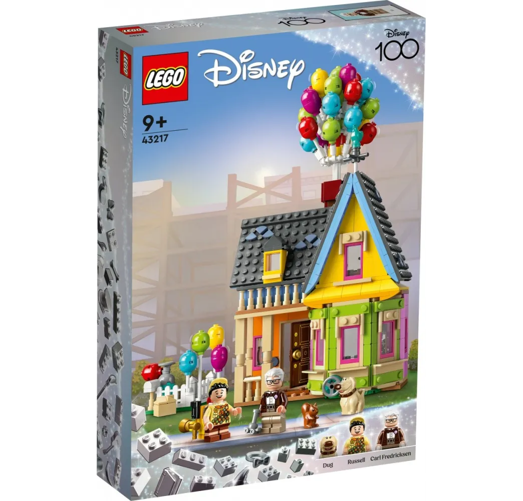 LEGO Disney Classic Dom z bajki Odlot – klocki konstrukcyjne 9+