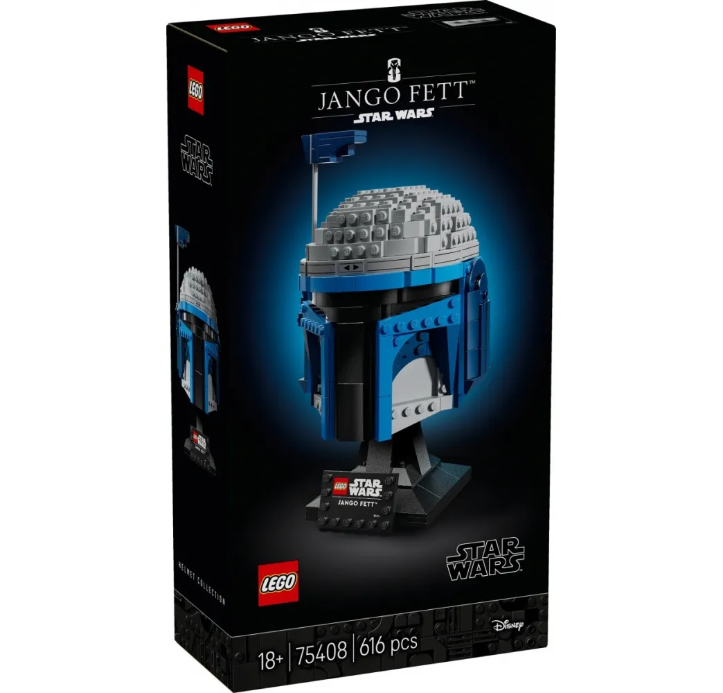 LEGO Star Wars Hełm Jango Fetta – klocki konstrukcyjne dla dorosłych