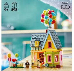 LEGO Disney Classic Dom z bajki Odlot – klocki konstrukcyjne 9+