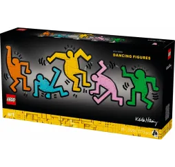 LEGO ART Keith Haring tańczące postacie – klocki konstrukcyjne