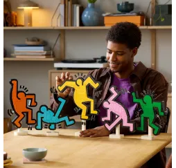 LEGO ART Keith Haring tańczące postacie – klocki konstrukcyjne