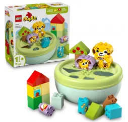 LEGO DUPLO Sorter kształtów dom szczeniaczków – klocki edukacyjne