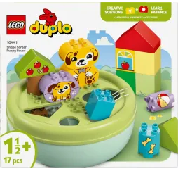 LEGO DUPLO Sorter kształtów dom szczeniaczków – klocki edukacyjne