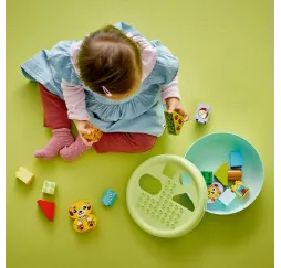 LEGO DUPLO Sorter kształtów dom szczeniaczków – klocki edukacyjne