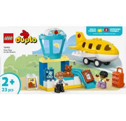 LEGO DUPLO Pierwszy raz: Na lotnisku – klocki edukacyjne