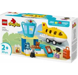 LEGO DUPLO Pierwszy raz: Na lotnisku – klocki edukacyjne