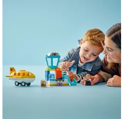 LEGO DUPLO Pierwszy raz: Na lotnisku – klocki edukacyjne
