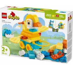 LEGO DUPLO Zwierzątka na kółkach – klocki edukacyjne dla malucha