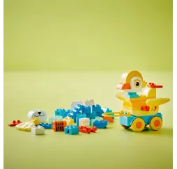 LEGO DUPLO Zwierzątka na kółkach – klocki edukacyjne dla malucha