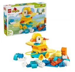 LEGO DUPLO Zwierzątka na kółkach – klocki edukacyjne dla malucha