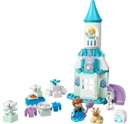 LEGO DUPLO Frozen – Przyjęcie w lodowym zamku, klocki dla dzieci