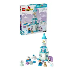 LEGO DUPLO Frozen – Przyjęcie w lodowym zamku, klocki dla dzieci