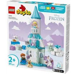 LEGO DUPLO Frozen – Przyjęcie w lodowym zamku, klocki dla dzieci