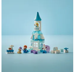 LEGO DUPLO Frozen – Przyjęcie w lodowym zamku, klocki dla dzieci