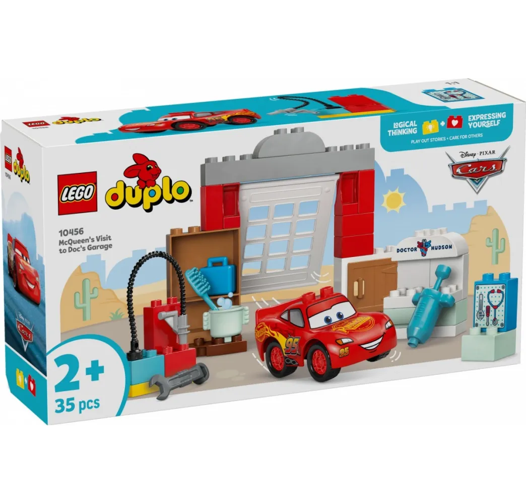 LEGO DUPLO Disney Auta – klocki konstrukcyjne dla malucha