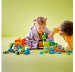 LEGO DUPLO Dinozaury na kółkach – klocki edukacyjne dla dzieci