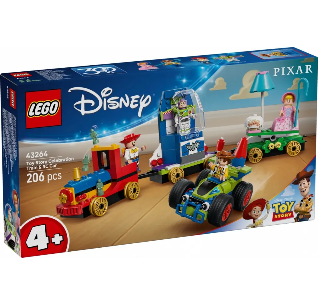 LEGO Disney Toy Story Okolicznościowy pociąg – klocki konstrukcyjne