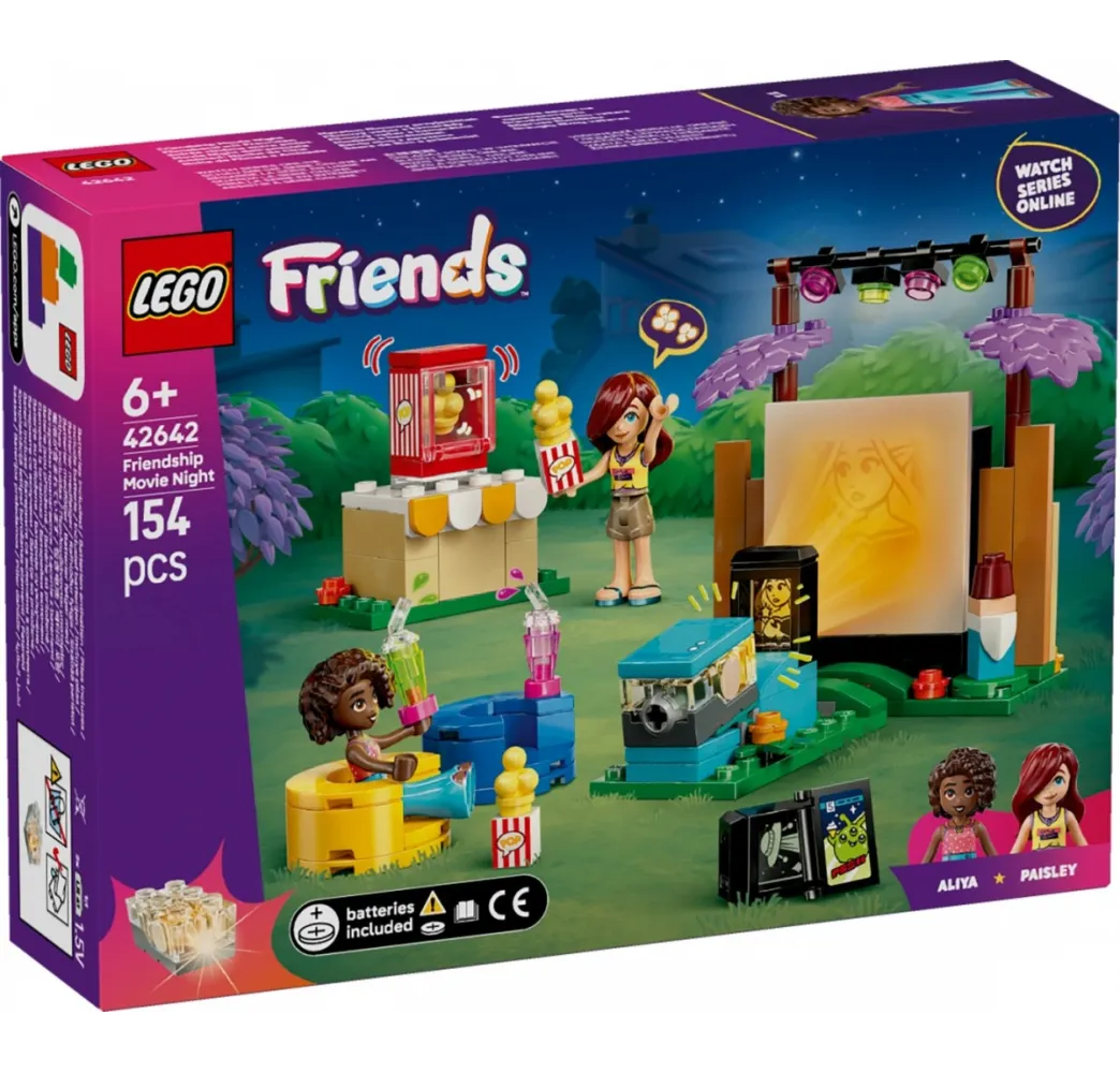 LEGO Friends Maraton filmowy – klocki konstrukcyjne dla dzieci