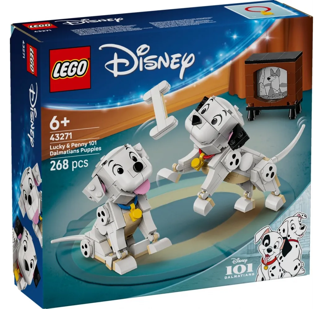 LEGO Disney 101 dalmatyńczyków – klocki konstrukcyjne dla dzieci