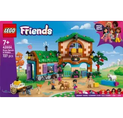 LEGO Friends Ranczo kucyków – klocki konstrukcyjne dla dziewczynek