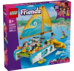 LEGO Friends Przygoda na łodzi – klocki konstrukcyjne dla dzieci