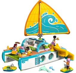 LEGO Friends Przygoda na łodzi – klocki konstrukcyjne dla dzieci