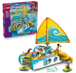 LEGO Friends Przygoda na łodzi – klocki konstrukcyjne dla dzieci