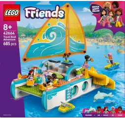 LEGO Friends Przygoda na łodzi – klocki konstrukcyjne dla dzieci
