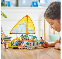 LEGO Friends Przygoda na łodzi – klocki konstrukcyjne dla dzieci