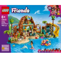 LEGO Friends Rodzinne wakacje na plaży – klocki konstrukcyjne